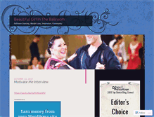 Tablet Screenshot of dancingwithstefanie.com